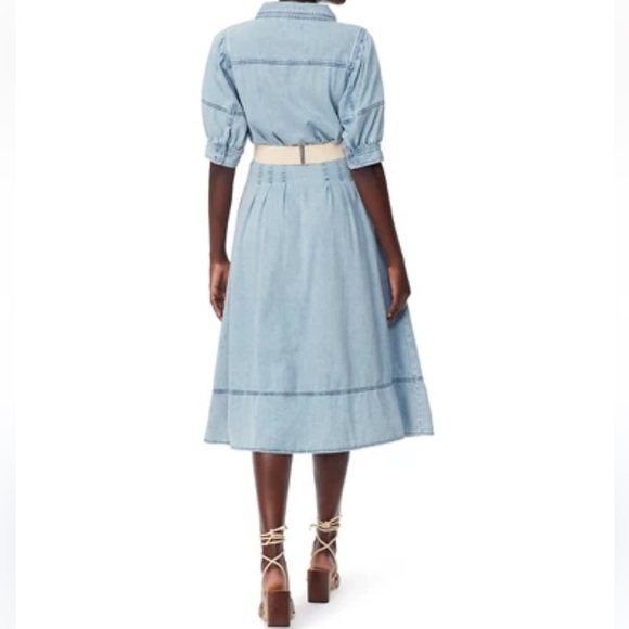 NWT Sam Edelman Arya midi dress. - Picture 2 of 5